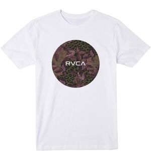 RVCA Men's Short Sleeve Graphic T-Shirt Size Large